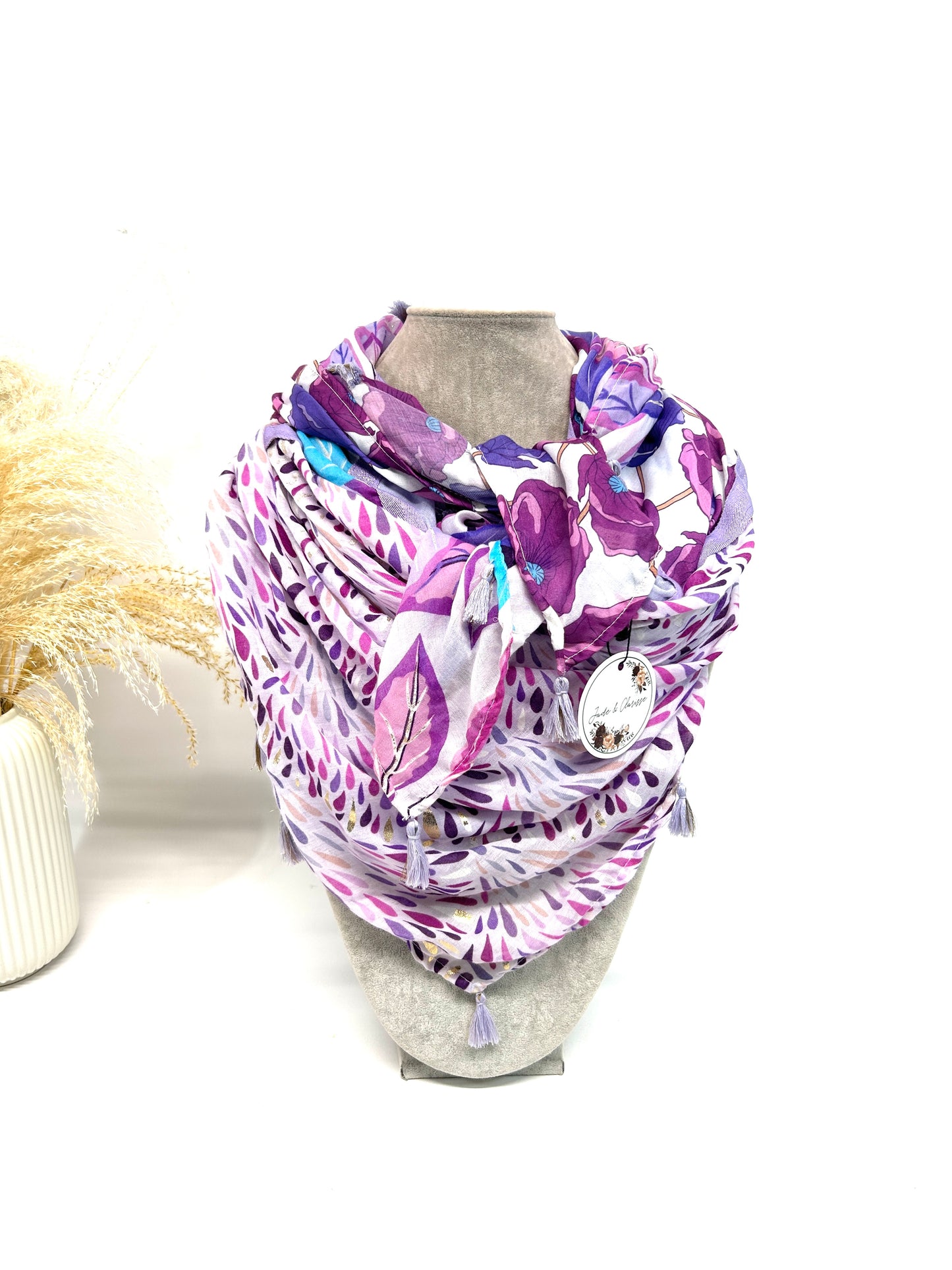 CRÉATION PATCHWORK ORIGINAL ILY Jade & Clarisse CH24-02