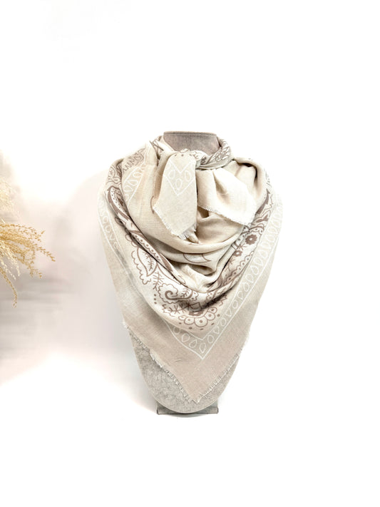 BANDANA CARRÉ DEGRADÉ PRINTANIER CA26-22