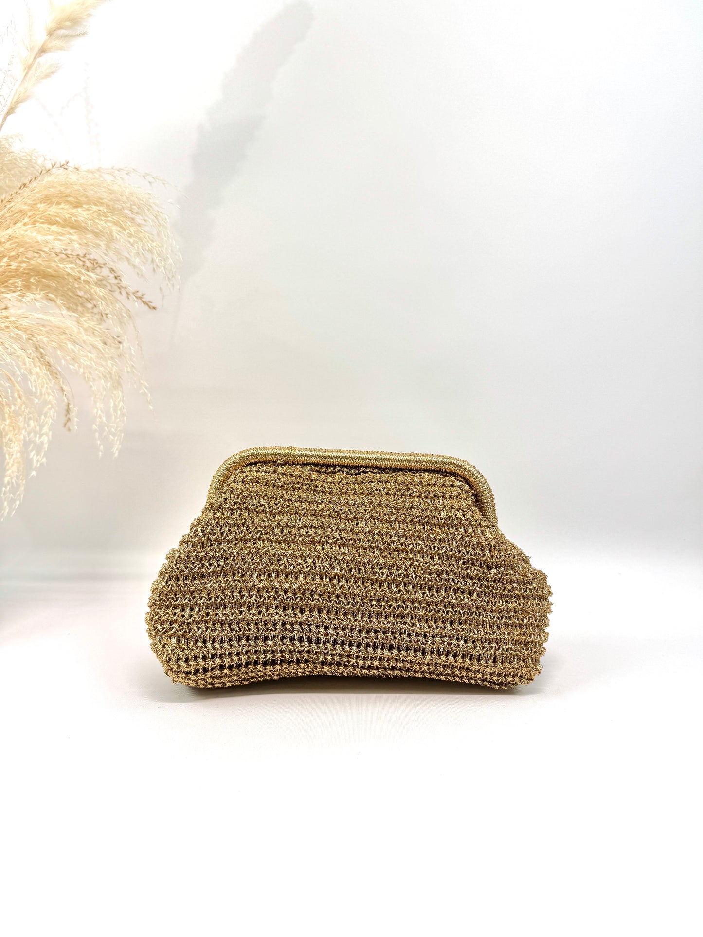 SAC BOURSE CLIP BOHÈME DORÉE SC2608