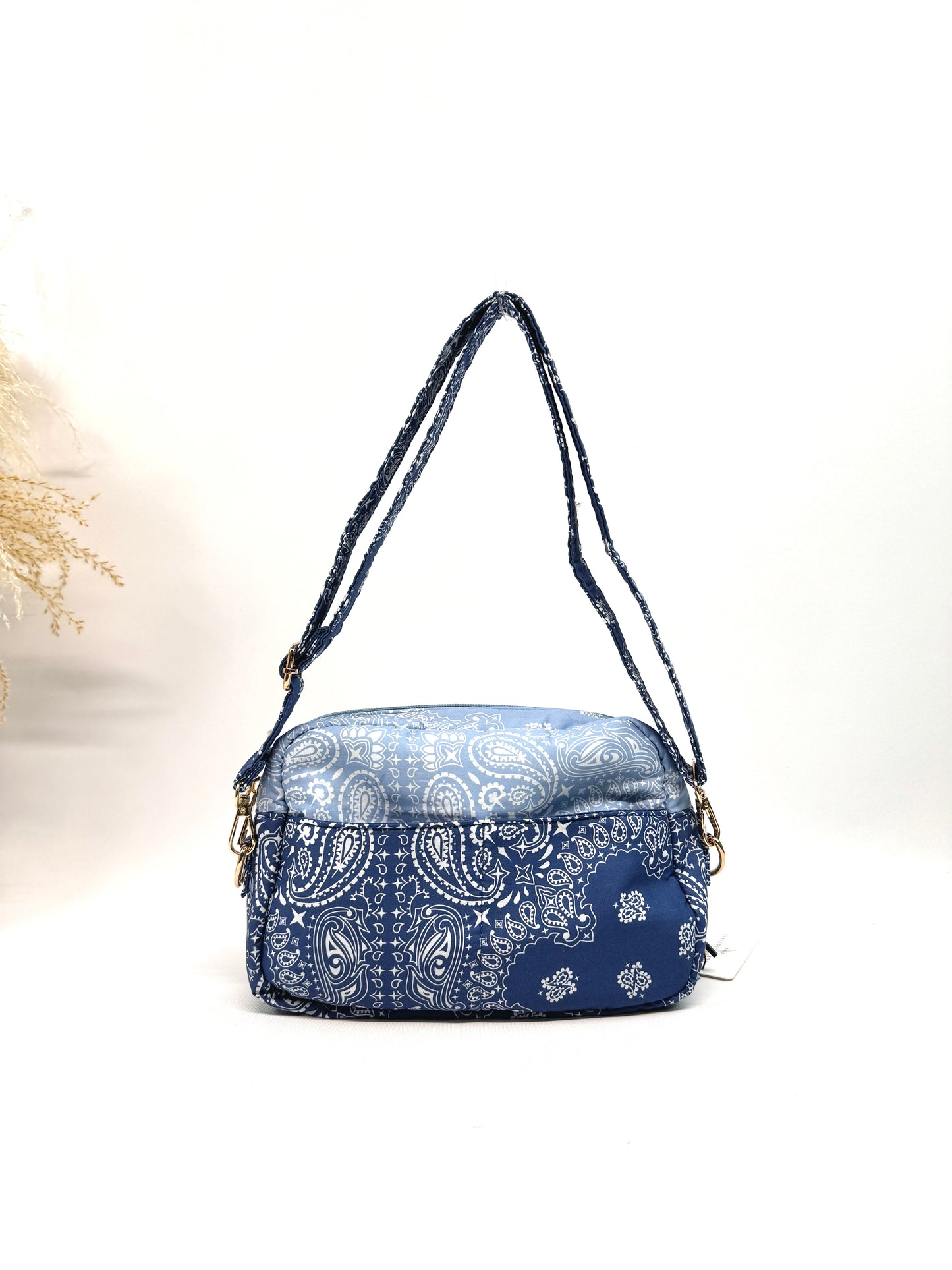 SAC BANDANA BICOLORE EN COTON "L'amour" SC2623