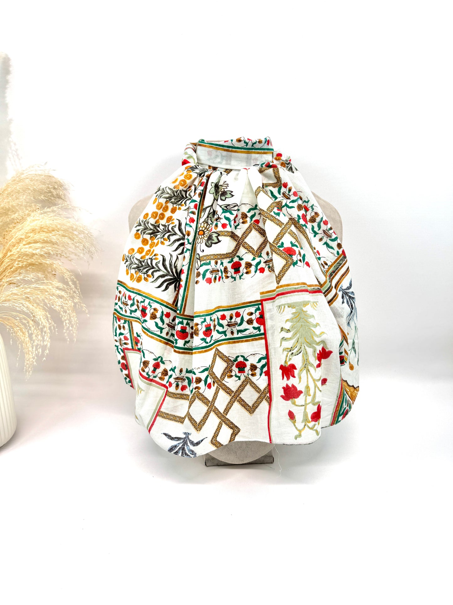 LOT DE 2 FOULARD ROULEAU DE COTON 26COT06