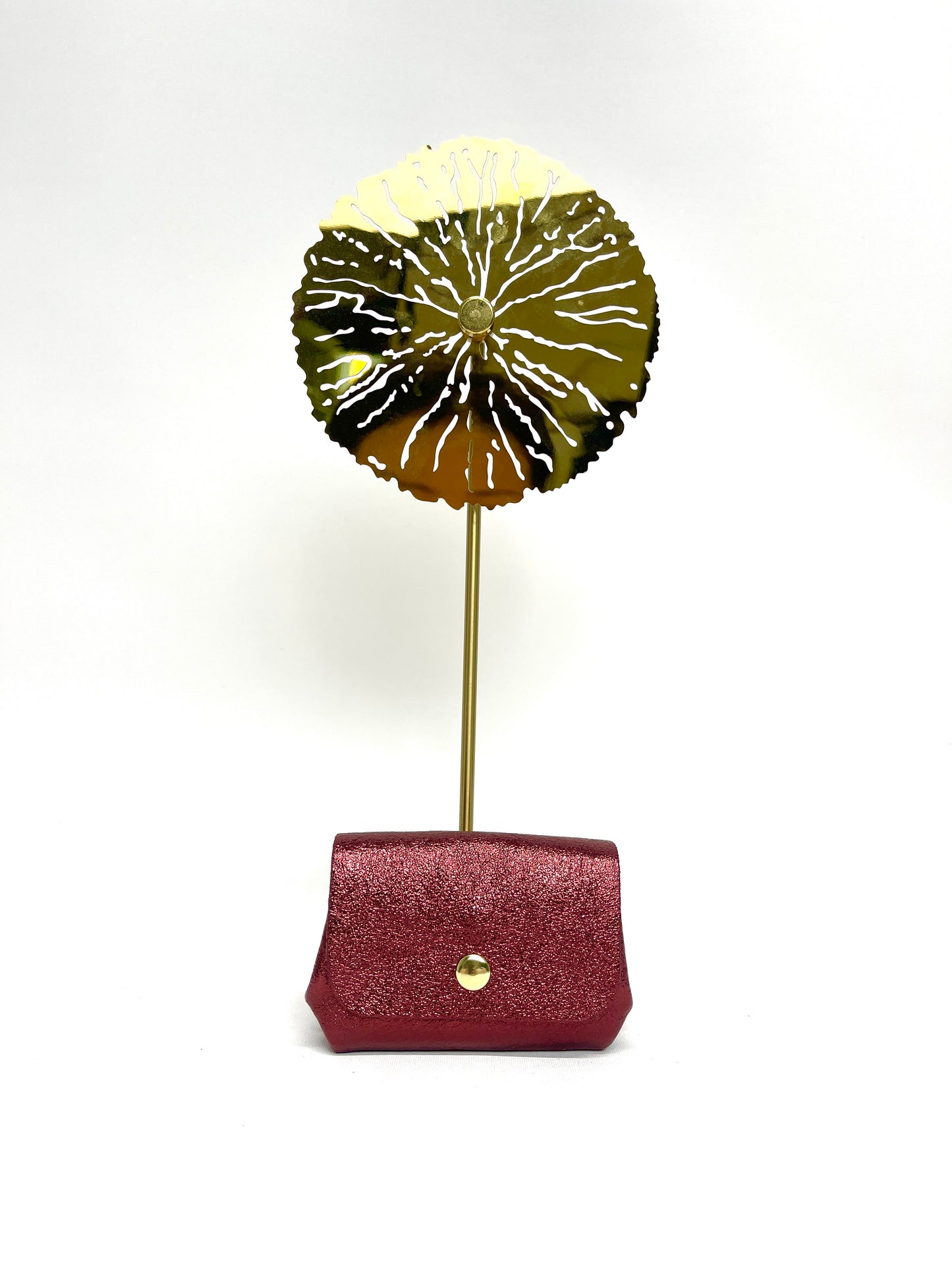 LOT DE 2 PORTE MONNAIE EN CUIR CARTE BOURSE IT-L