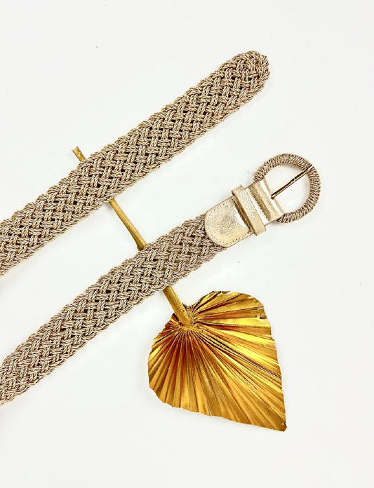 Wide Braided Synthetic Belt TRESSY 910228