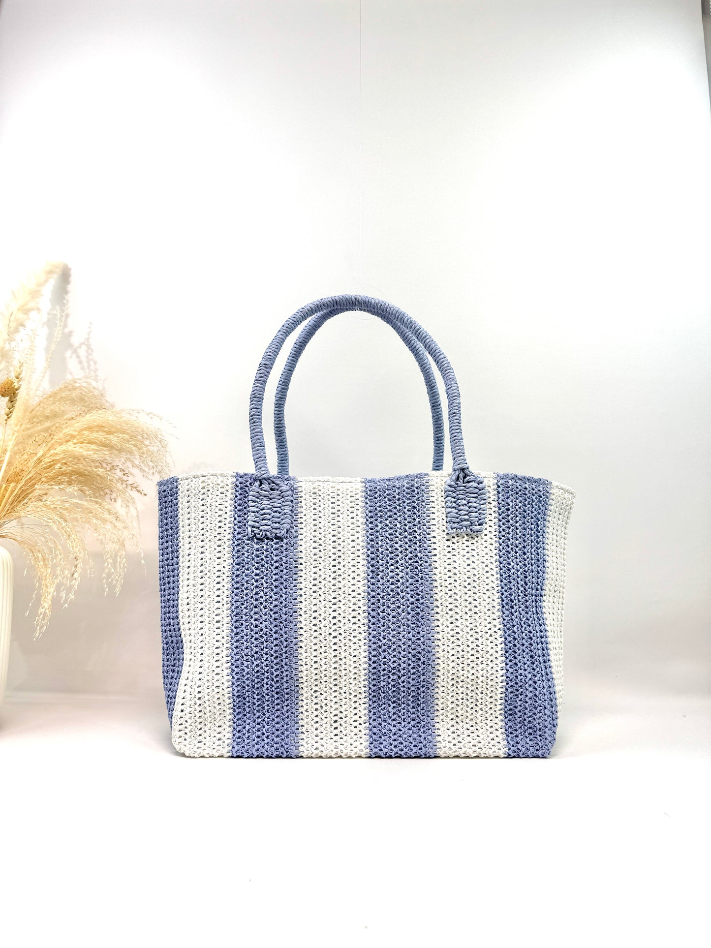 SAC CABAS DE PLAGE EN PAPIER SINALOA BICOLOR SC2604