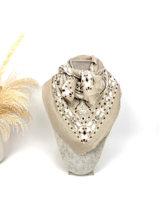 CARRÉ BANDANA 25323 PRINTANIER CA26-28