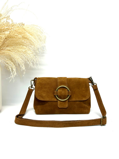 CHIC ITALIAN LEATHER RING BAG