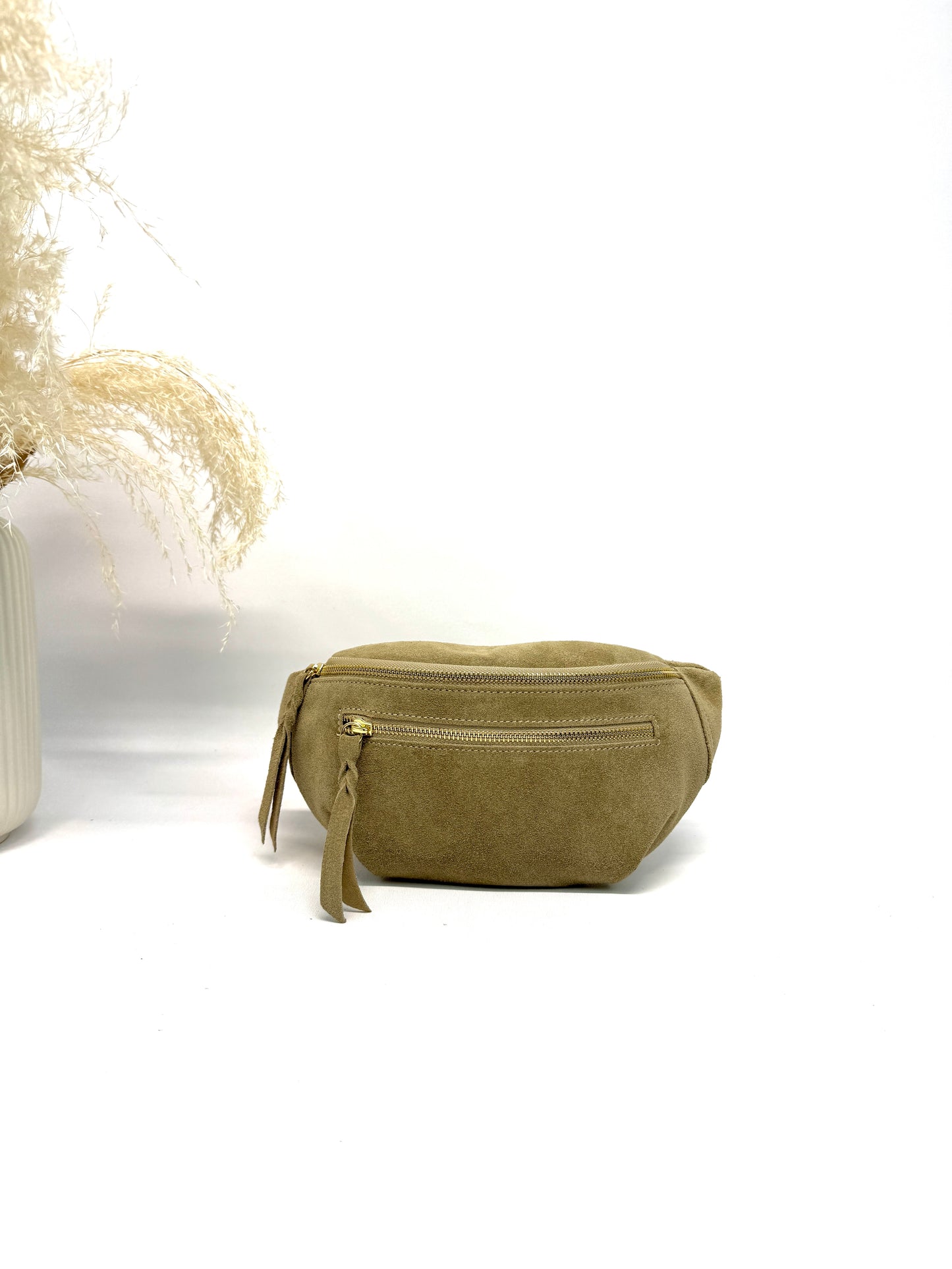 SAC EN CUIR BANANE SUÈDE - COLLECTION URBAN NOMAD