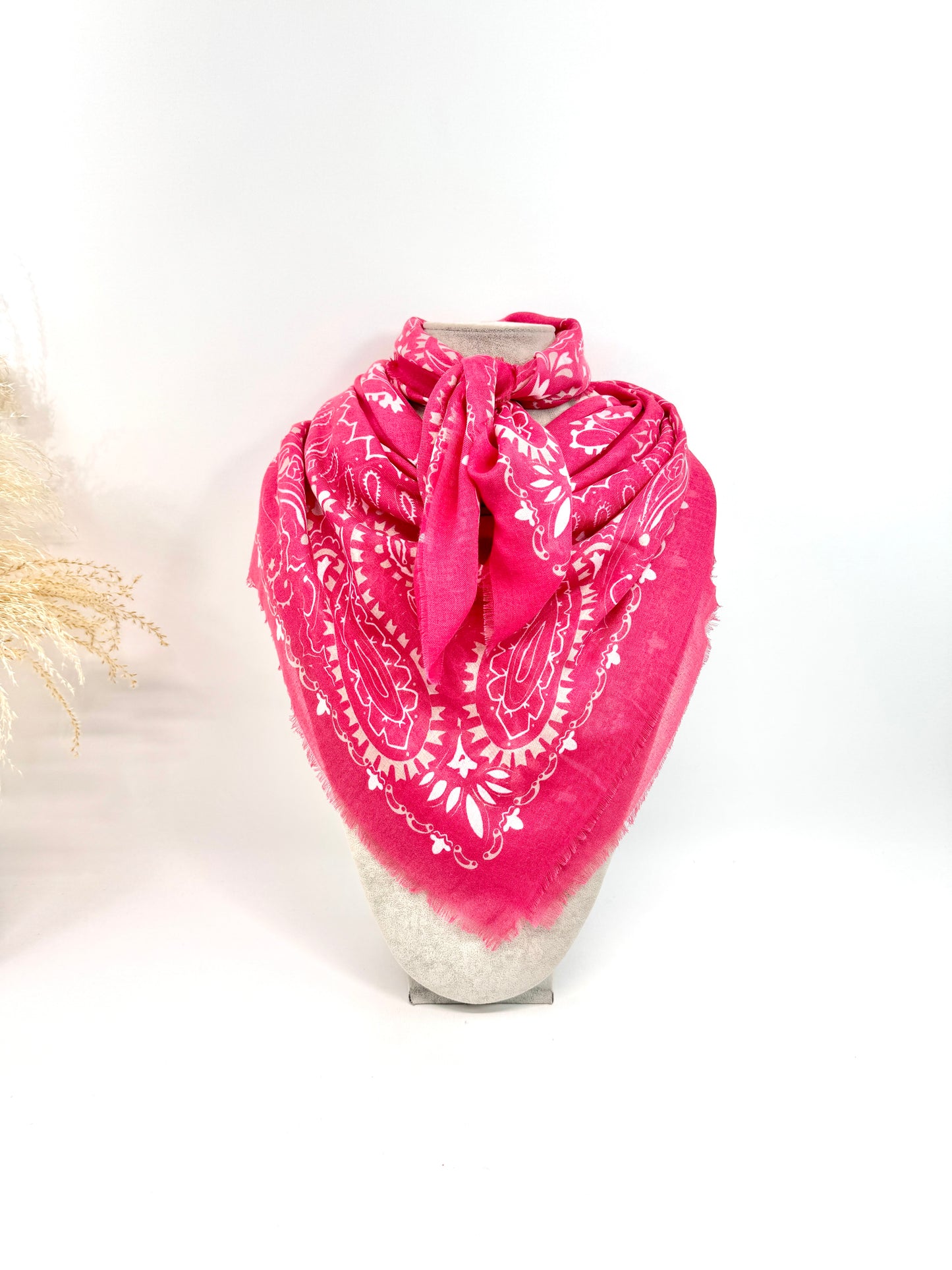 CARRÉ BANDANA FIN PRINTANIER CA26-24