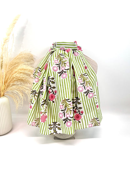 LOT DE 2 FOULARD ROULEAU DE COTON 26COT07