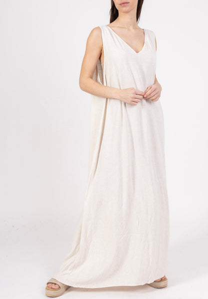 (13€ la pièce) LOT DE 4 ROBE FLUIDE COTON & LIN - COLLECTION DÉESSE BOHÈME 25VET11