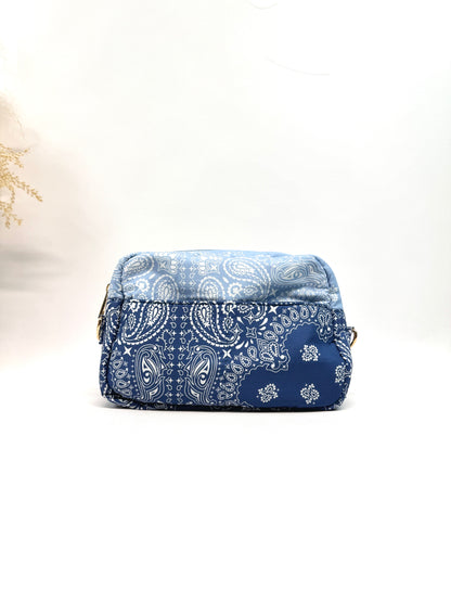 SAC BANDANA BICOLORE EN COTON "L'amour" SC2623