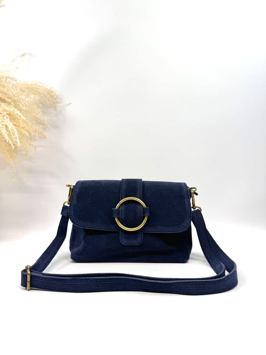 SAC EN CUIR ITALIEN À ANNEAUX CHIC