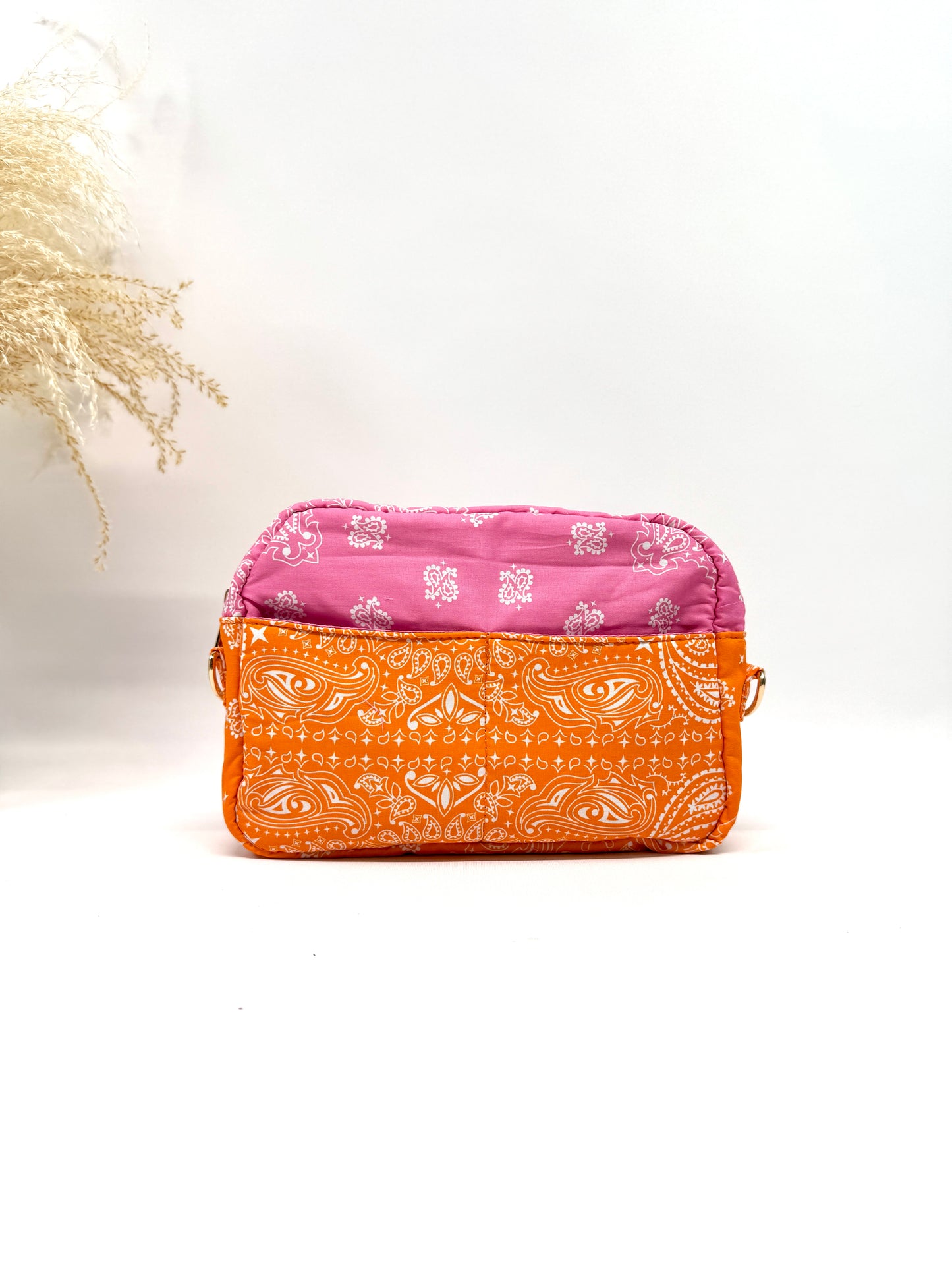 SAC BANDANA BICOLORE EN COTON "L'amour" SC2623