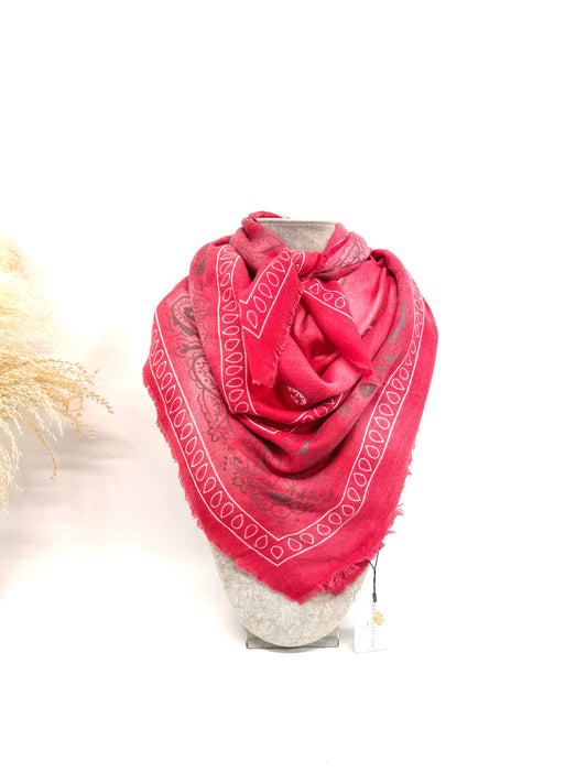 BANDANA CARRÉ DEGRADÉ PRINTANIER CA26-22