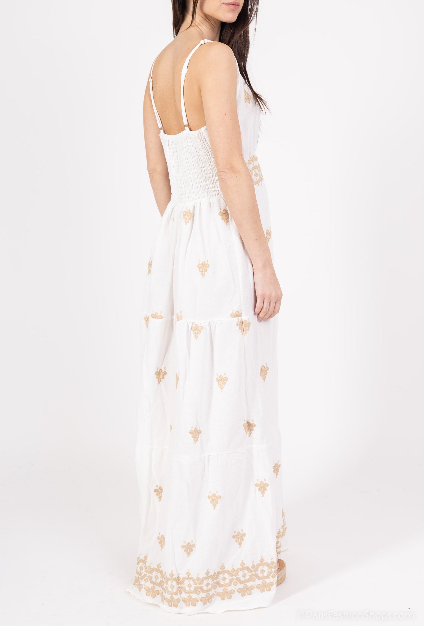 (13€ la pièce) LOT DE 4 ROBE PALAZZO COTON & LIN - COLLECTION RIVIERA CHIC 25VET04