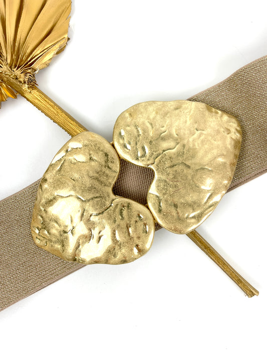 CEINTURE ÉLASTIQUE BOUCLE COEUR 910232