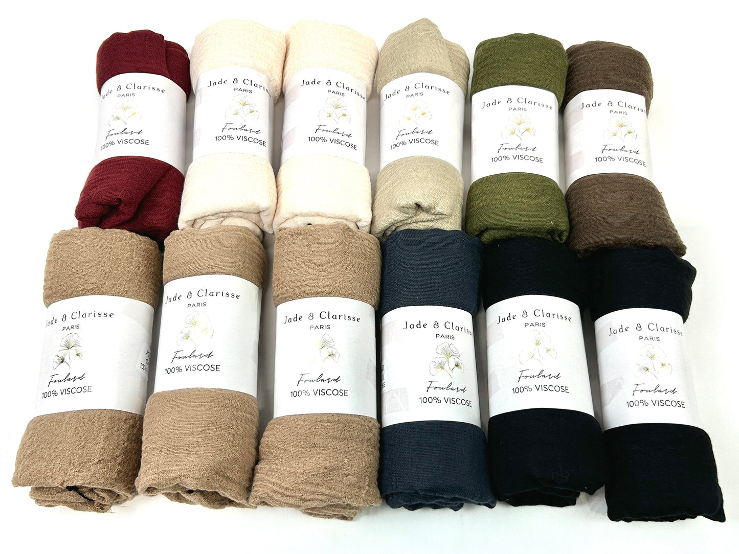 CHÈCHE FOULARD ROULEAU UNIE 25340