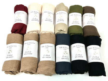 CHÈCHE FOULARD ROULEAU UNIE 25340