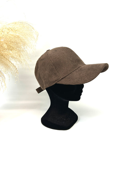 COTTON CORDUROY CAP, PLAIN COLOR CP2412