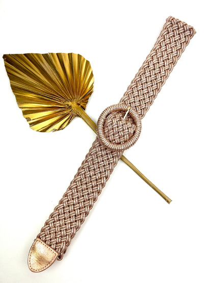 TALYA 910228 Round Loop Braided Synthetic Belt