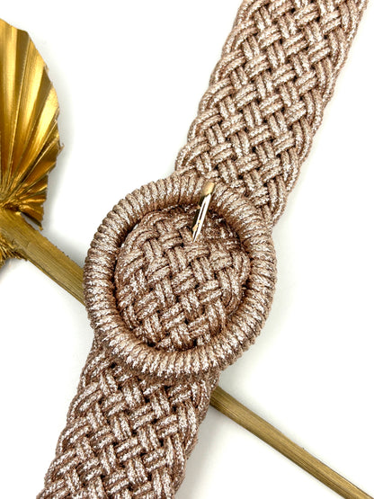 TALYA 910228 Round Loop Braided Synthetic Belt