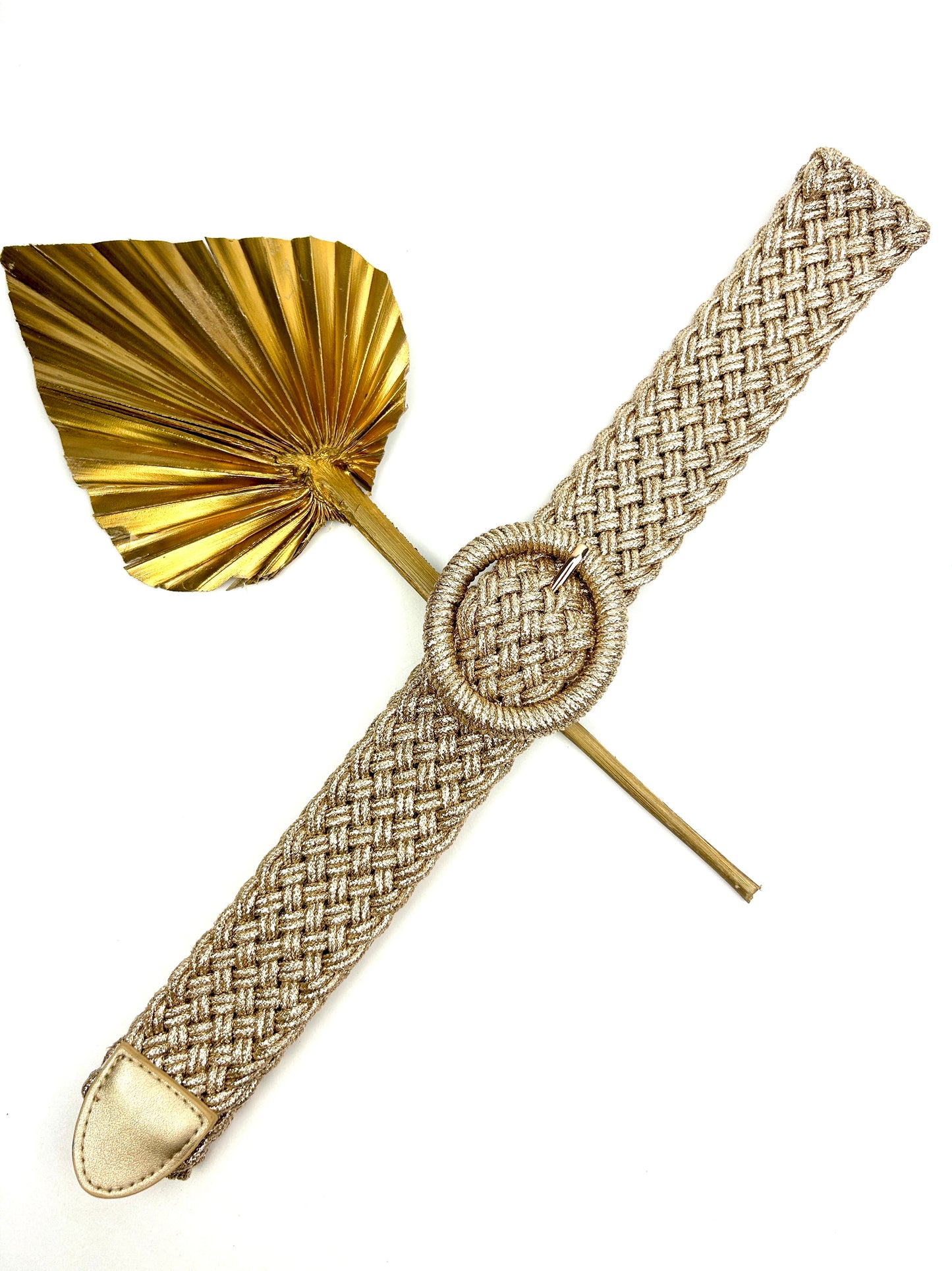 TALYA 910228 Round Loop Braided Synthetic Belt