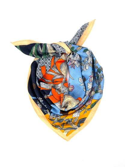 (3€ pièce) LOT DE 2 CARRÉ TISSÉ NOUVELLE TEXTURE 25313