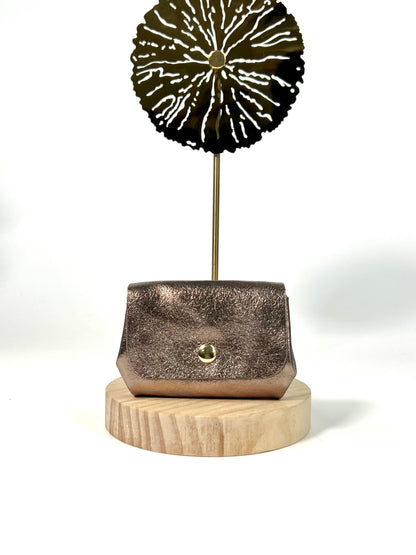 LOT DE 2 PORTE MONNAIE EN CUIR CARTE BOURSE IT-L