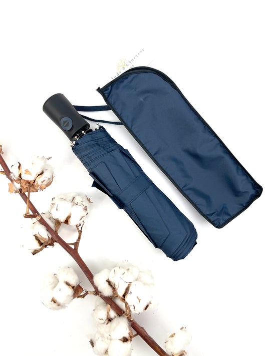 ASSORTIMENT 12 PCS PARAPLUIE AUTOMATIQUES PLIANT DE HAUTE QUALITÉ  DE COULEUR UNIE-PL001C