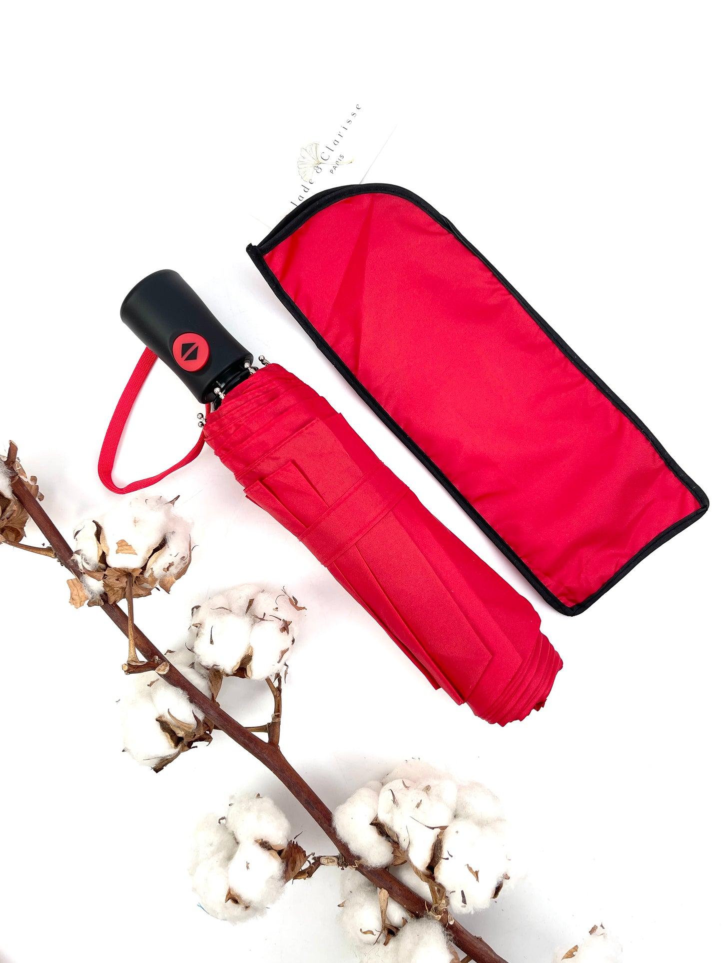 ASSORTIMENT 12 PCS PARAPLUIE AUTOMATIQUES PLIANT DE HAUTE QUALITÉ  DE COULEUR UNIE-PL001C