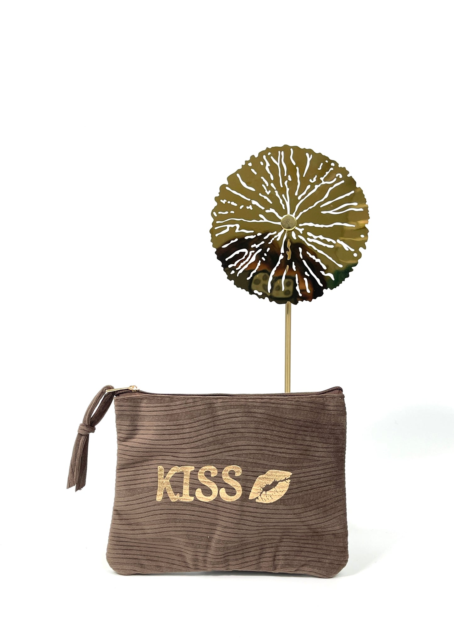 "KISS" VELVET POUCH