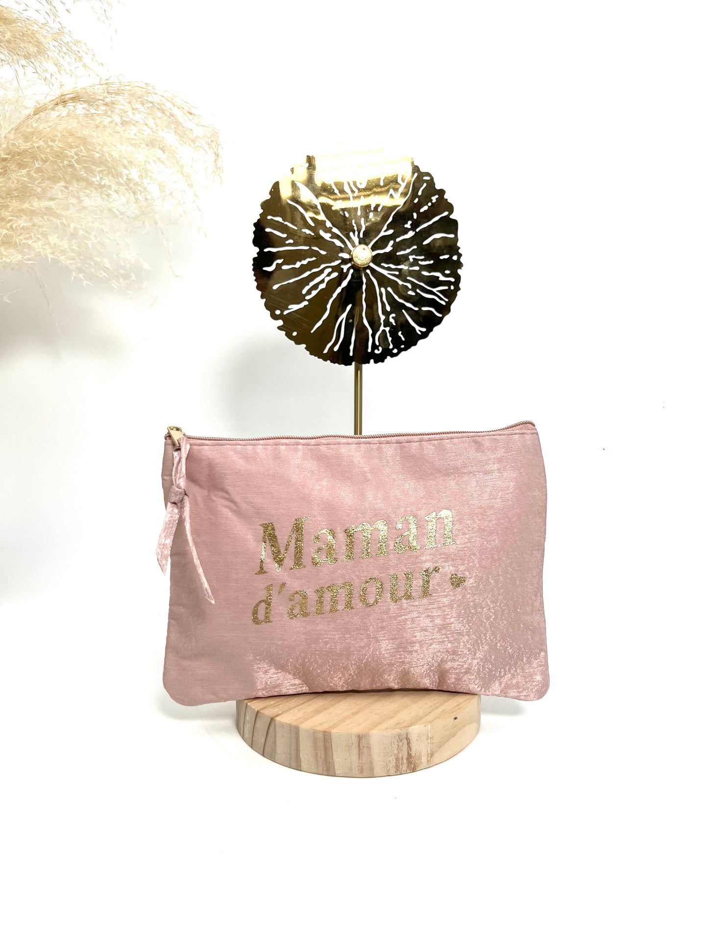 SUPER CUTE SATIN POUCH, LOVING MOM