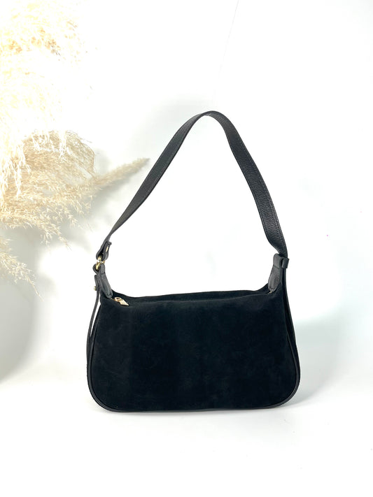 SAC EN CUIR PORTÉ ÉPAULE ET BANDOULIÈRE VELVET ITALIEN