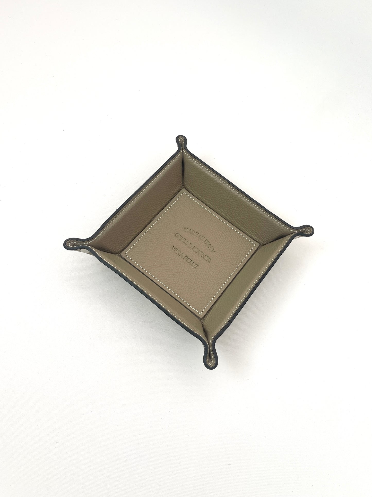 VIDE POCHE DE LUXE EN CUIR ITALIEN