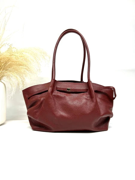 SAC EN CUIR GRAINÉ DE VILLE RIVOLI