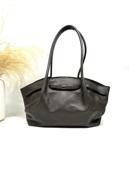 SAC EN CUIR GRAINÉ DE VILLE RIVOLI