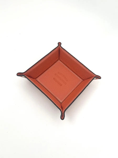 VIDE POCHE DE LUXE EN CUIR ITALIEN